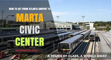 Atlanta Airport to MARTA Civic Center: Easy Transit Guide