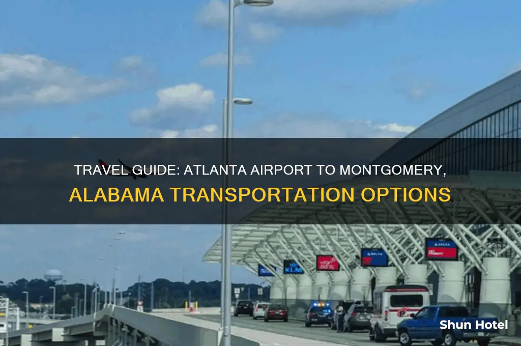 how to get from atlanta airport to montgomery alabama