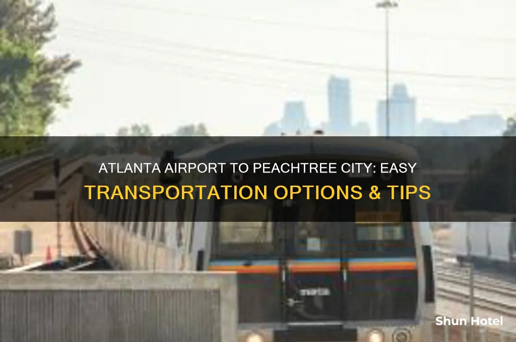 how to get from atlanta airport to peachtree city