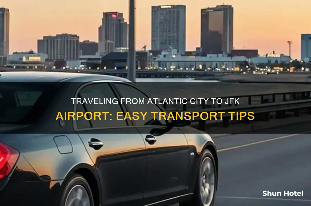 how to get from atlantic city to jfk airport