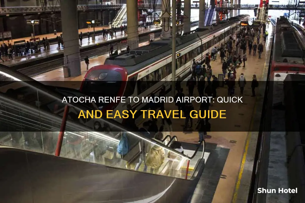 how to get from atocha renfe to madrid airport