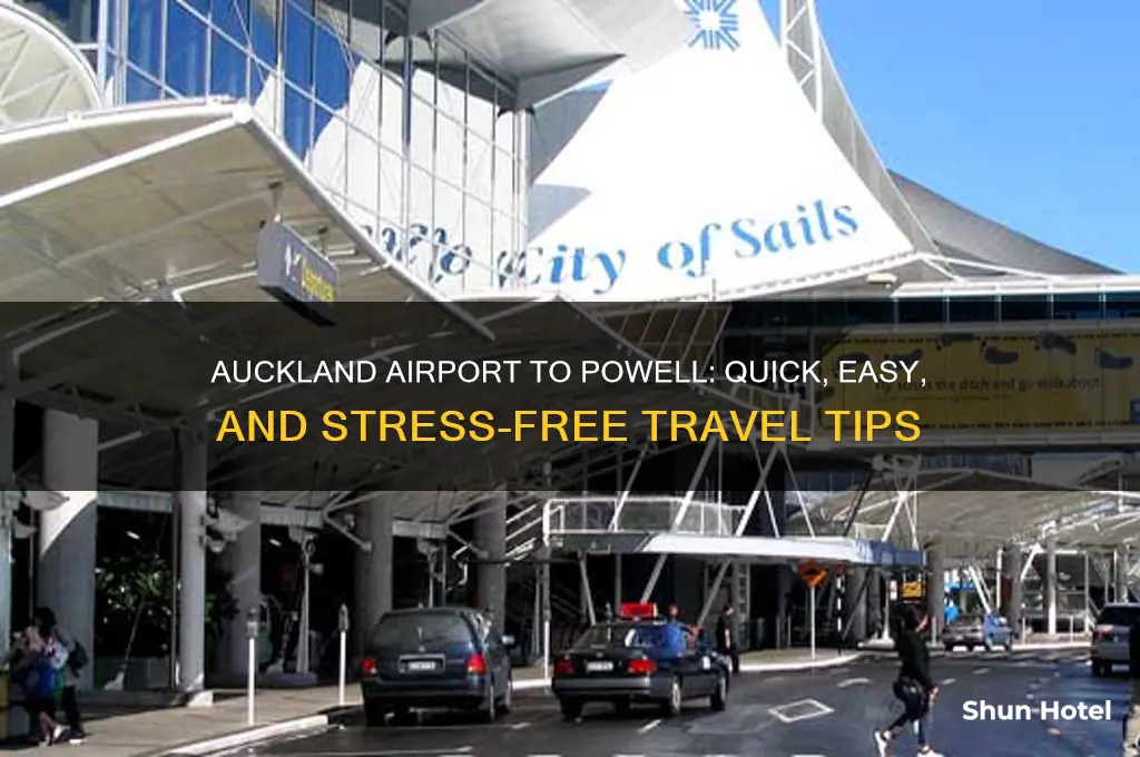 how to get from auckland airport to powell