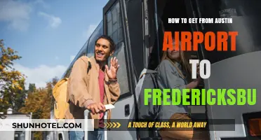 Travel Guide: Austin Airport to Fredericksburg Transportation Options
