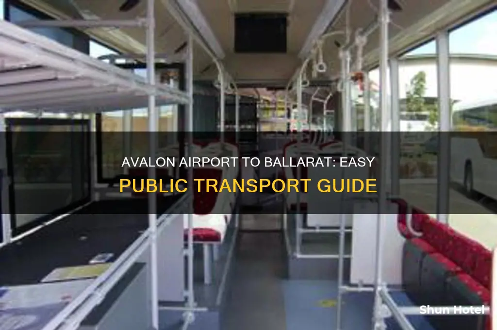 how to get from avalon airport to ballarat public transport