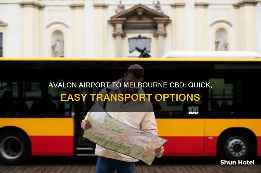 how to get from avalon airport to melbourne cbd