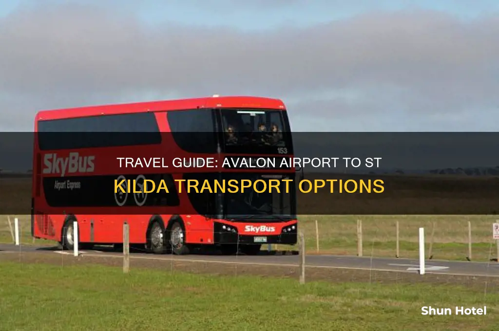 how to get from avalon airport to st kilda