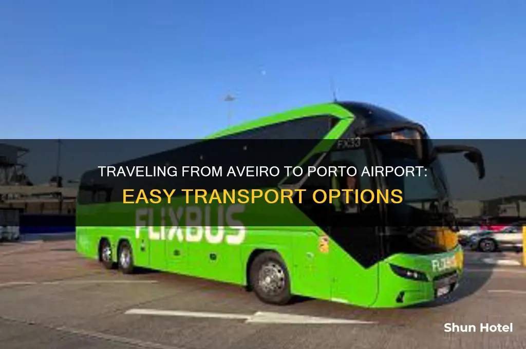 how to get from aveiro to porto airport