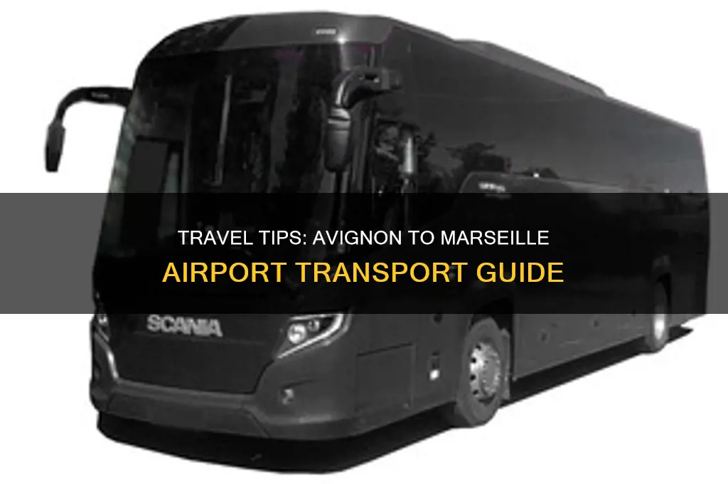 how to get from avignon to marseille airport