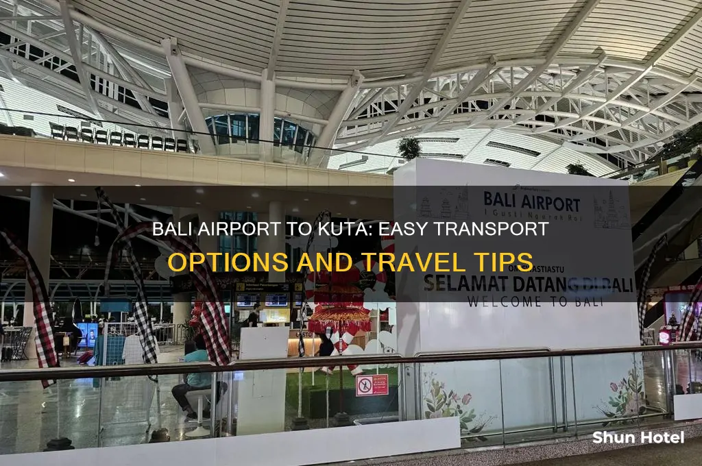 how to get from bali airport to kuta