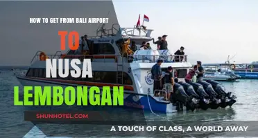 Bali Airport to Nusa Lembongan: Easy Transport Guide & Tips