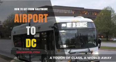 Baltimore Airport to DC: Easy Transportation Options & Travel Tips