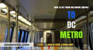 Baltimore Airport to DC Metro: Easy Transportation Options & Tips