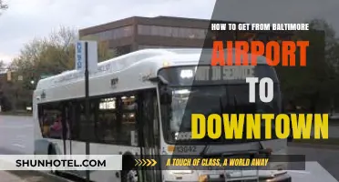 Baltimore Airport to Downtown: Easy Transportation Options & Tips
