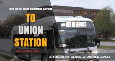 Baltimore Airport to Union Station: Quick, Easy Transportation Guide