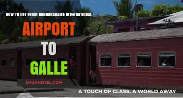 Travel Guide: Bandaranaike Airport to Galle Transport Options