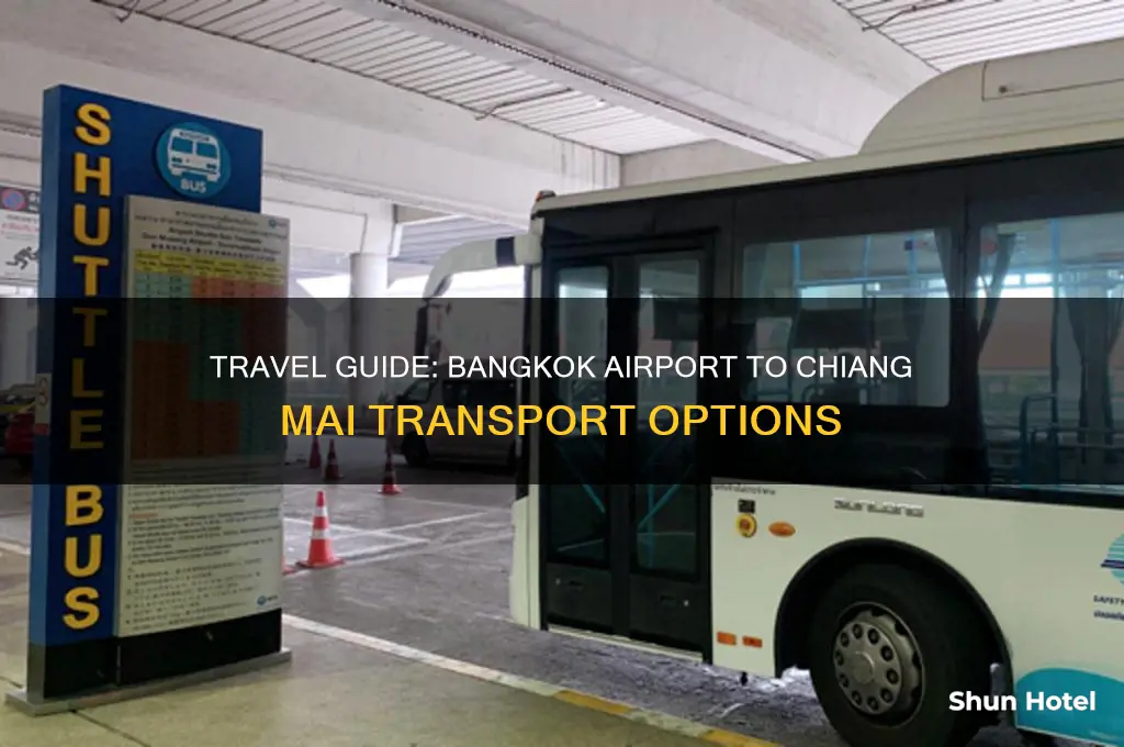 how to get from bangkok airport to chiang mai
