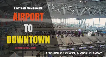 Easiest Ways to Travel from Bangkok Airport to Downtown