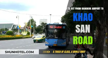 Bangkok Airport to Khao San Road: Easy Transport Guide
