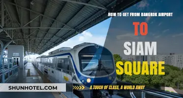 Bangkok Airport to Siam Square: Easy Transport Options & Tips