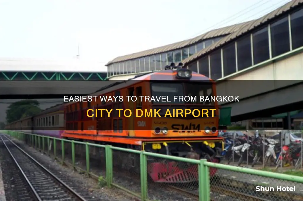 how to get from bangkok city to dmk airport