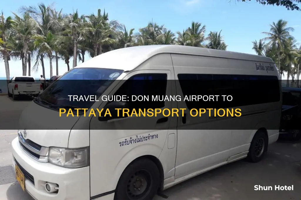 how to get from bangkok don muang airport to pattaya