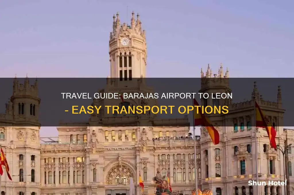 how to get from barajas airport to leon
