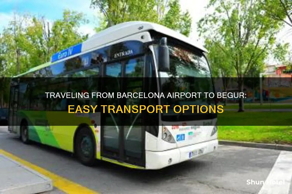 how to get from barcelona airport to begure