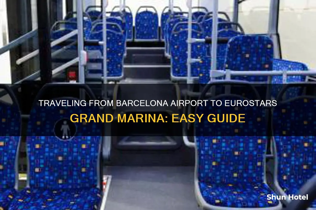 how to get from barcelona airport to eurostars grand marina