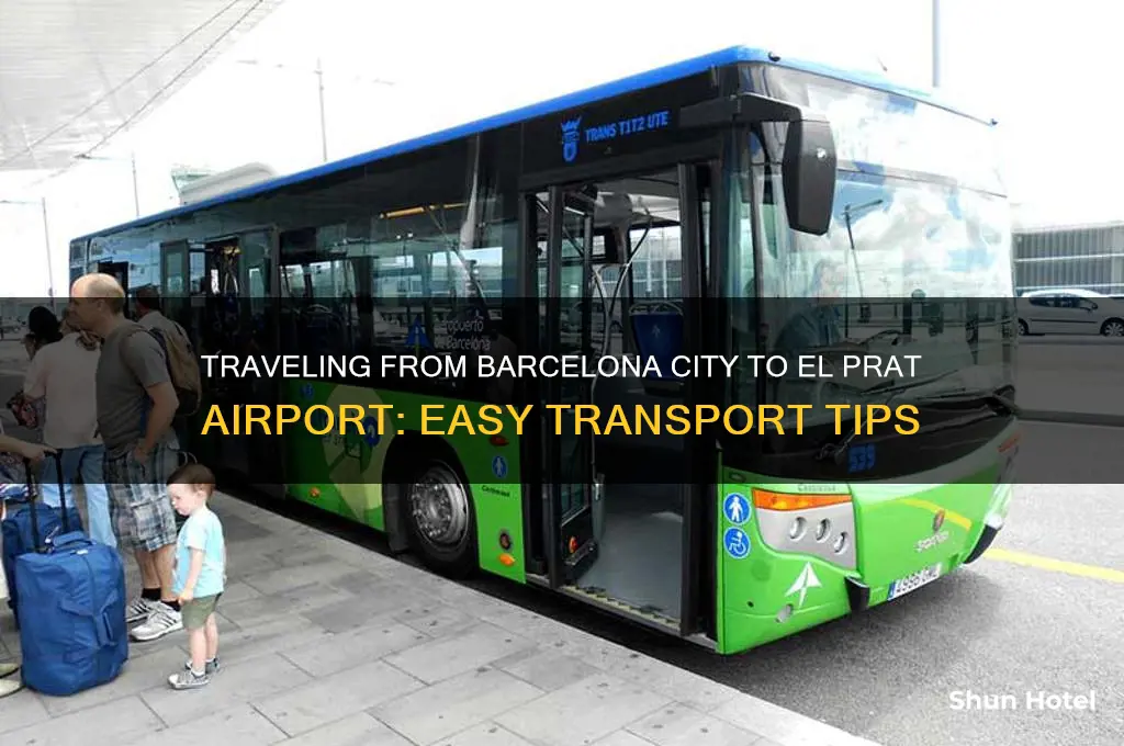 how to get from barcelona city to el prat airport