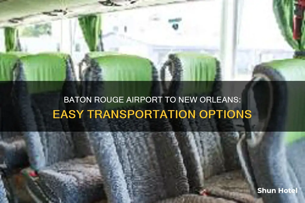 how to get from baton rouge airport to new orleans