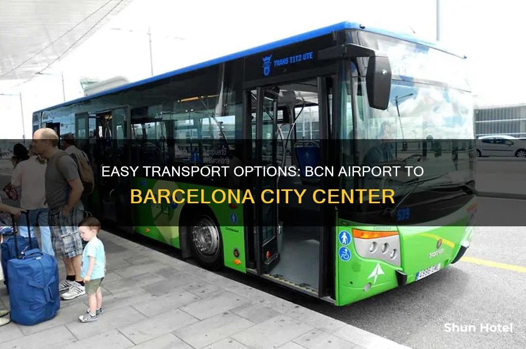 how to get from bcn airport to barcelona