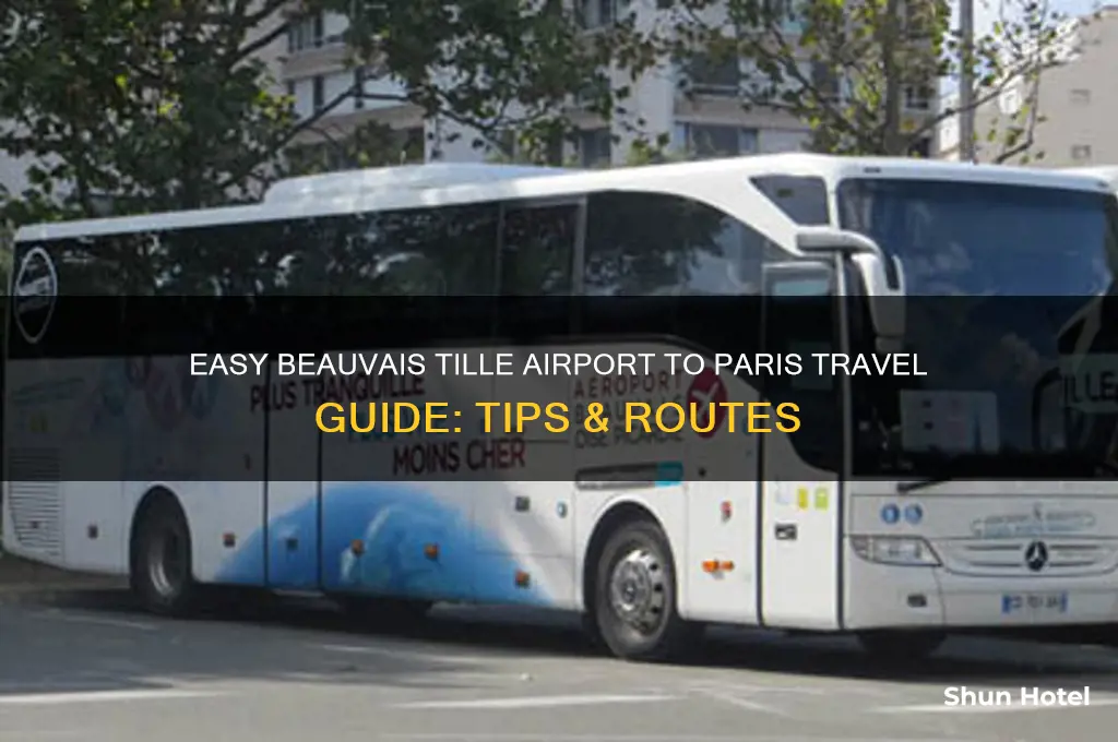 how to get from beauvais tille airport to paris