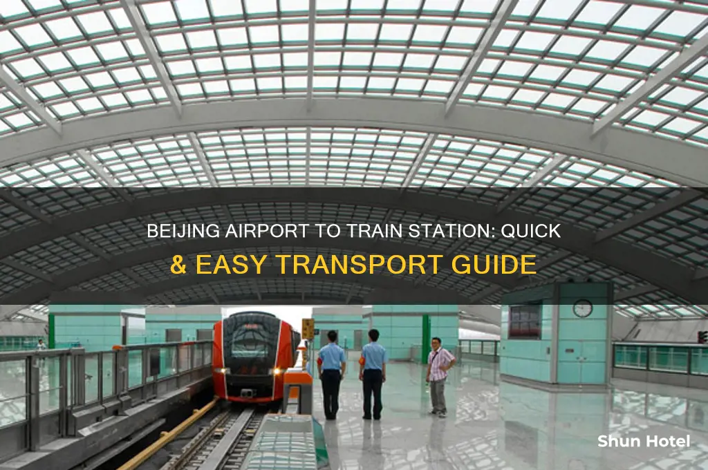 how to get from beijing airport to beijing train station