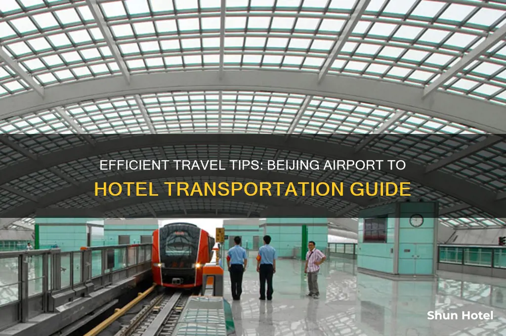 how to get from beijing airport to hotel