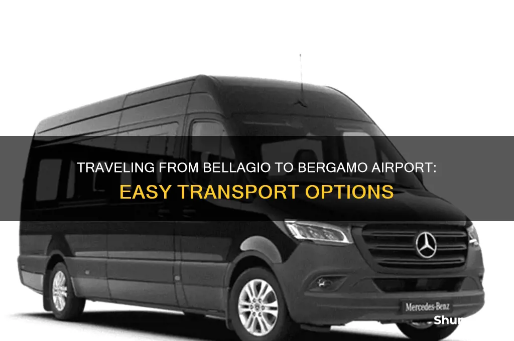 how to get from bellagio to bergamo airport