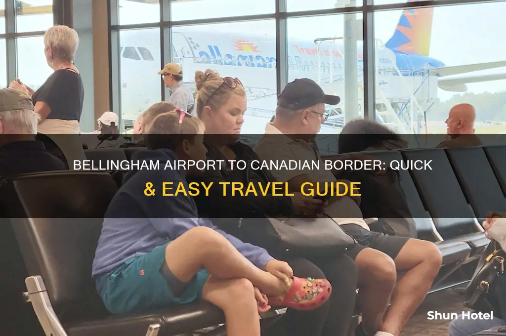 how to get from bellingham airport to canadian border