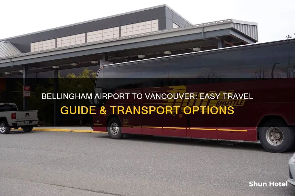 how to get from bellingham airport to vancouver