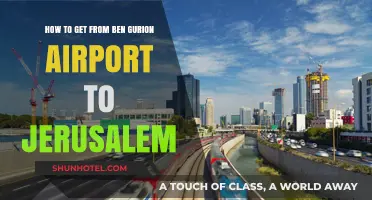 Traveling from Ben Gurion Airport to Jerusalem: Easy Transport Options