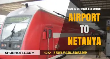Traveling from Ben Gurion Airport to Netanya: Easy Transport Options