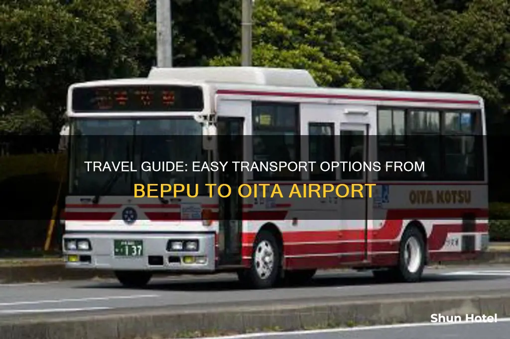 how to get from beppu to oita airport