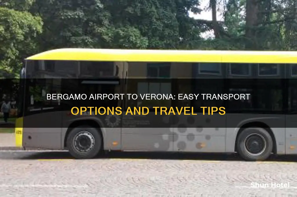 how to get from bergamo airport to verona