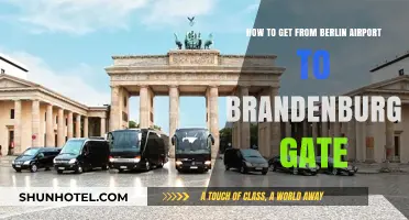 Traveling from Berlin Airport to Brandenburg Gate: Easy Transport Options