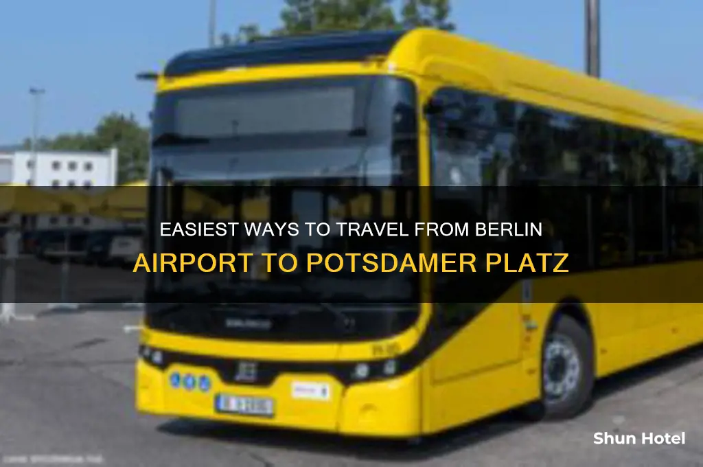 how to get from berlin airport to potsdamer platz