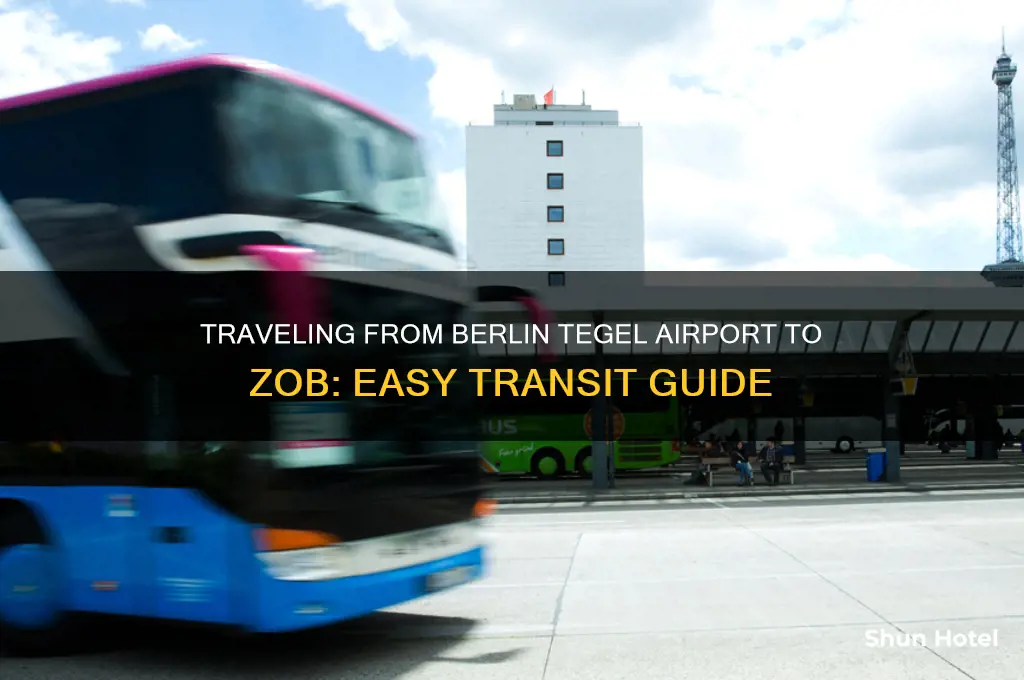 how to get from berlin tegel airport to berlin zob