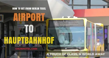 Traveling from Berlin Tegel Airport to Hauptbahnhof: Quick and Easy Guide