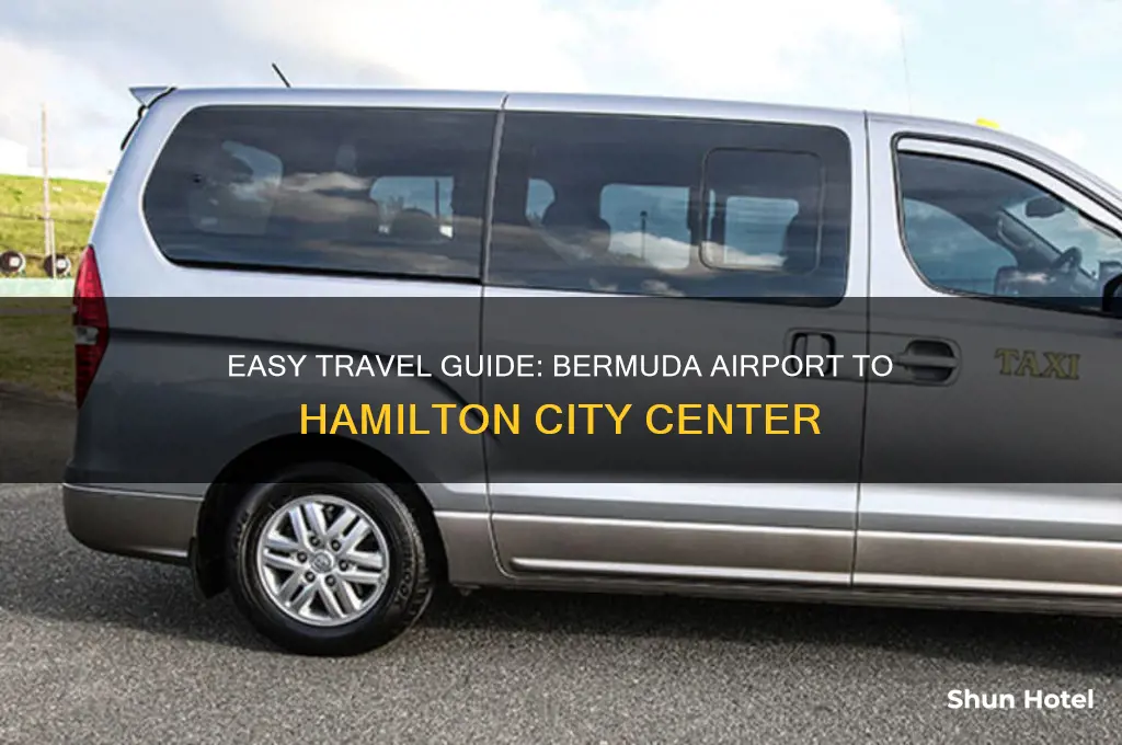 how to get from bermuda airport to hamilton