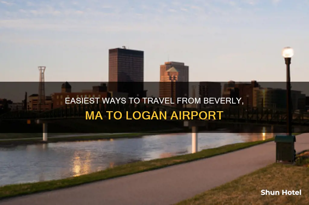 how to get from beverly ma to logan airport