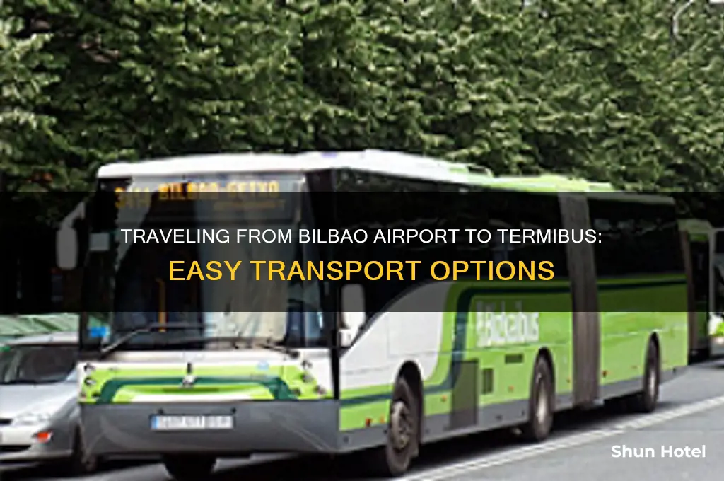 how to get from bilbao airport to termibus