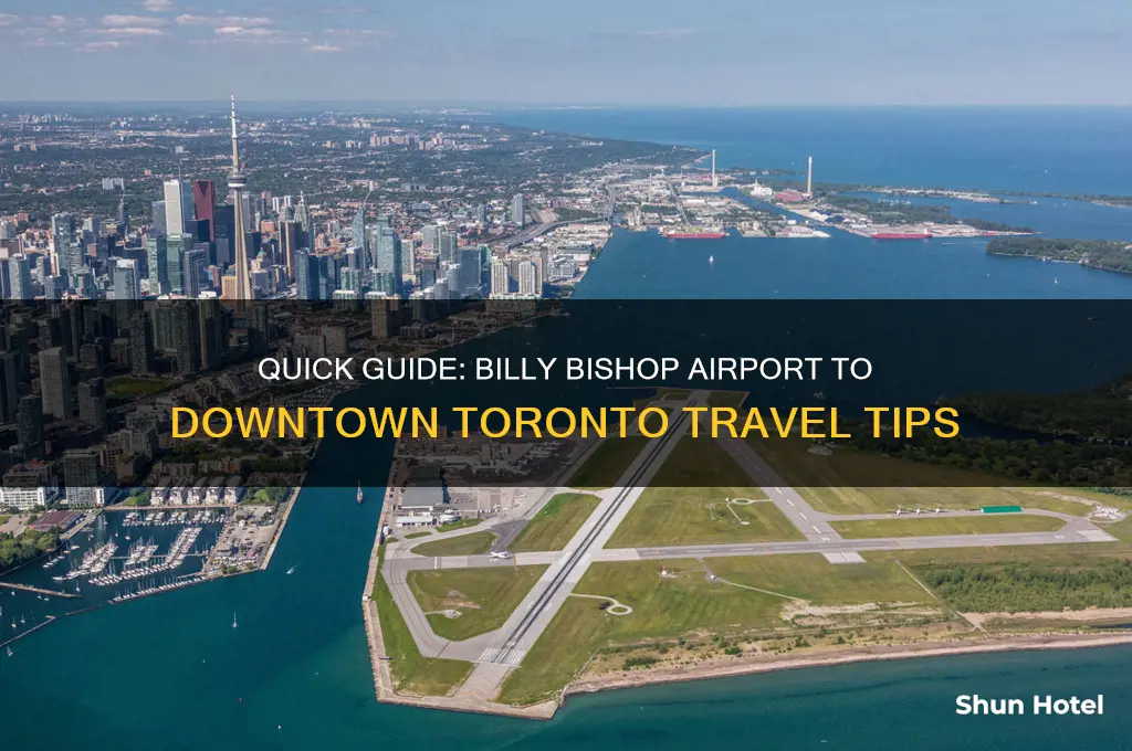how to get from billy bishop airport to downtown toronto