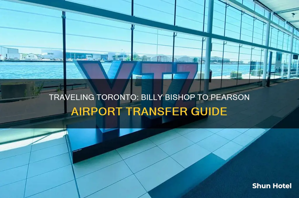 how to get from billy bishop airport to pearson
